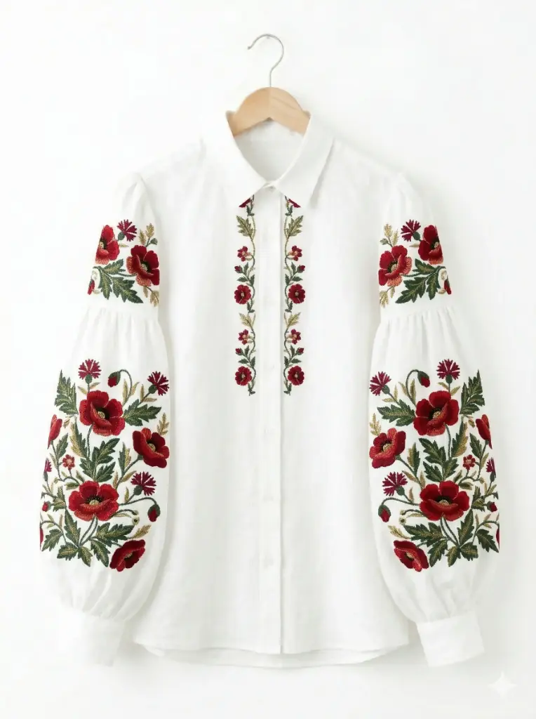 Вишиванка "Маки"